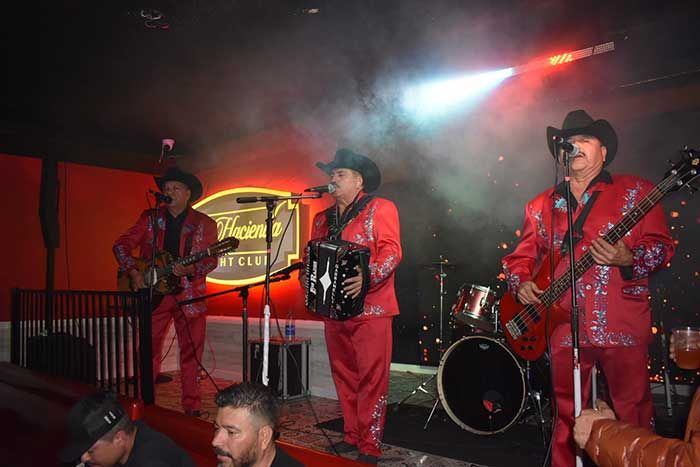 La Hacienda Nightclub website preview, a Rank.Vegas work sample